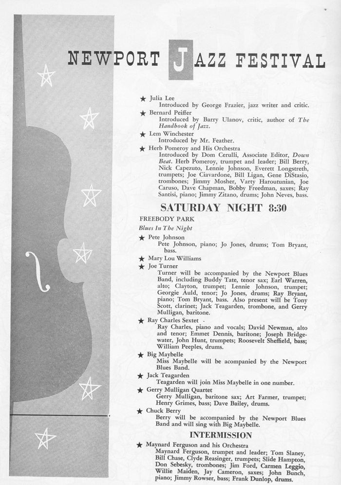 Newport Jazz Festival 1958